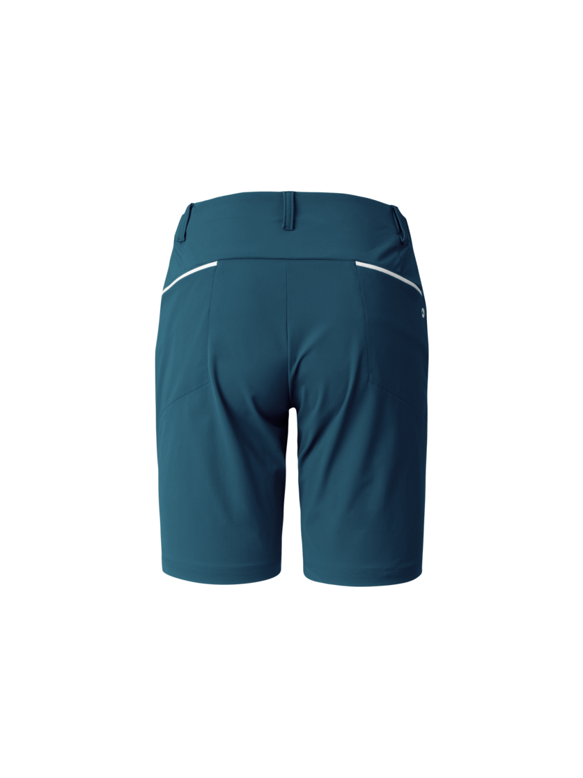 Martini Sportswear - Via Shorts W - Shorts in poseidon - rear view - Women