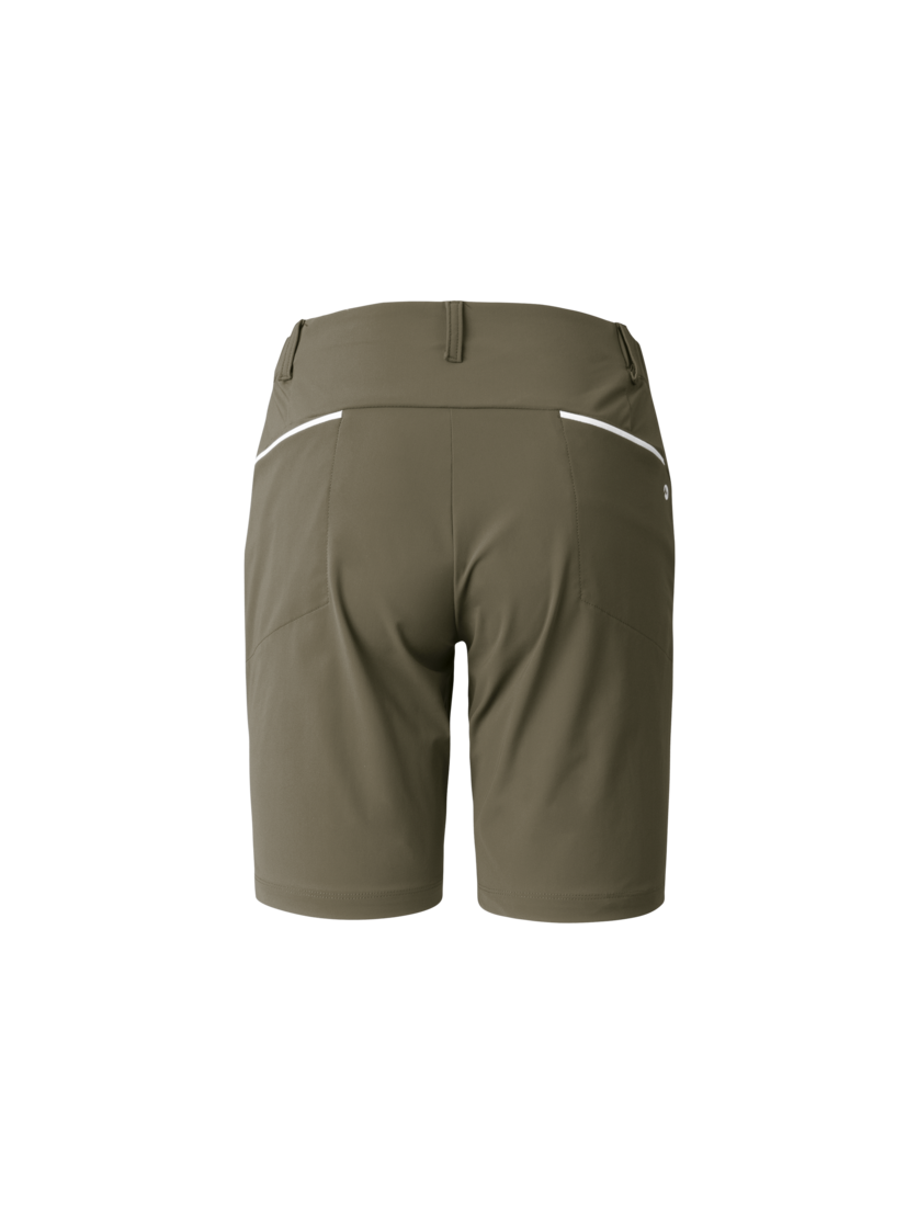 Martini Sportswear - Via Shorts W - Shorts in moss - vista posteriore - Donna