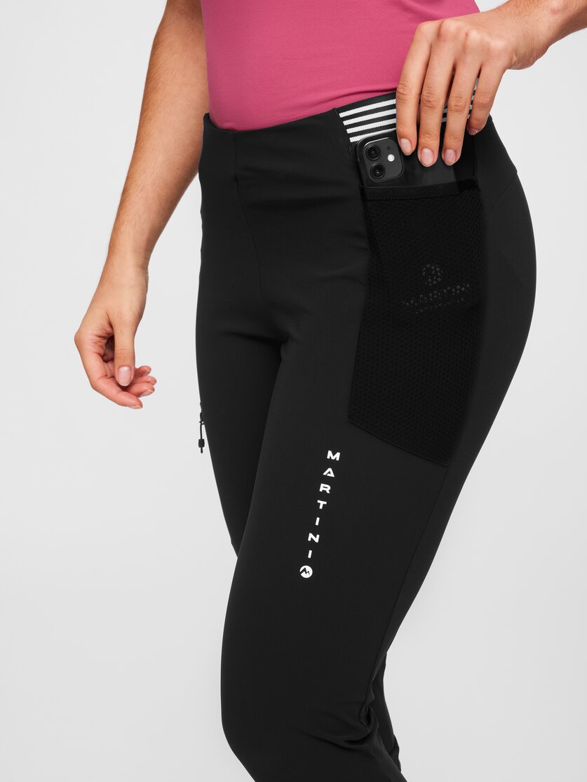 Martini Sportswear - Hillclimb Capri Pants W - Dreiviertel Hose in black - Detail 1 - Damen