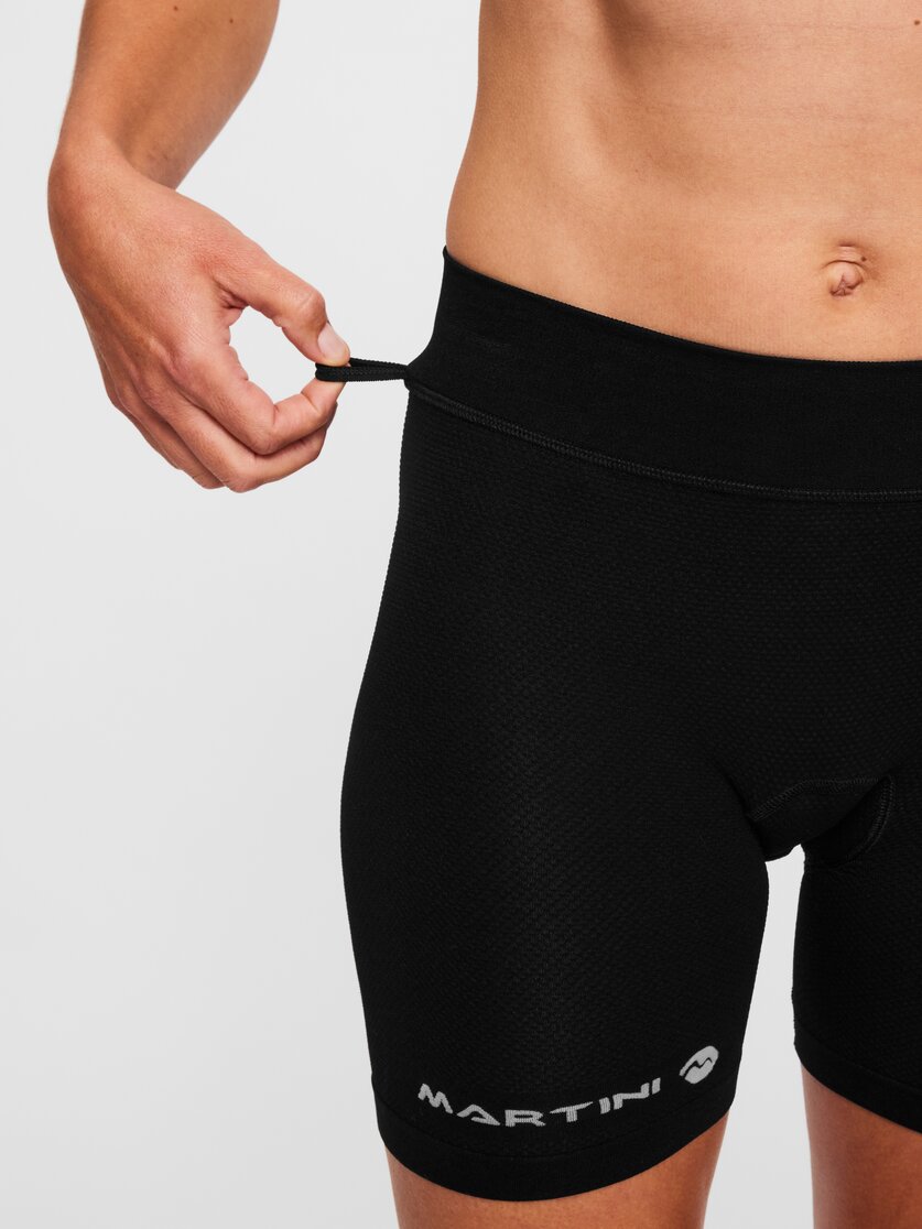 Martini Sportswear - Flowtrail Clip In Shorts W - Kurze Hosen in black - Detail 2 - Damen