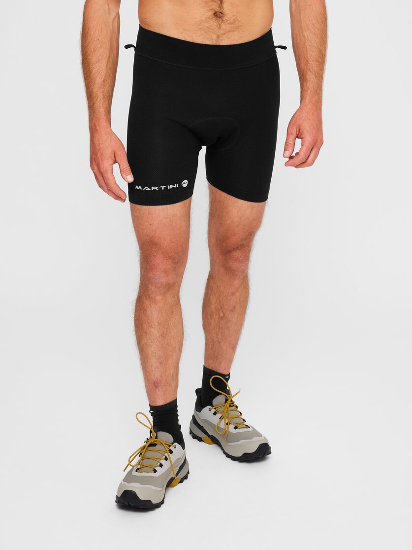 Martini Sportswear -  Flowtrail Clip In Shorts M - Kurze Hosen in black - Vorderansicht Model - Herren