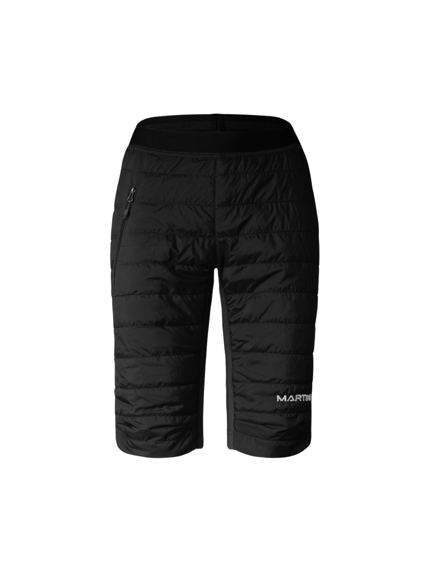 Martini Sportswear - Argon Padded Shorts Primaloft® W - Shorts termici in black - vista frontale - Donna