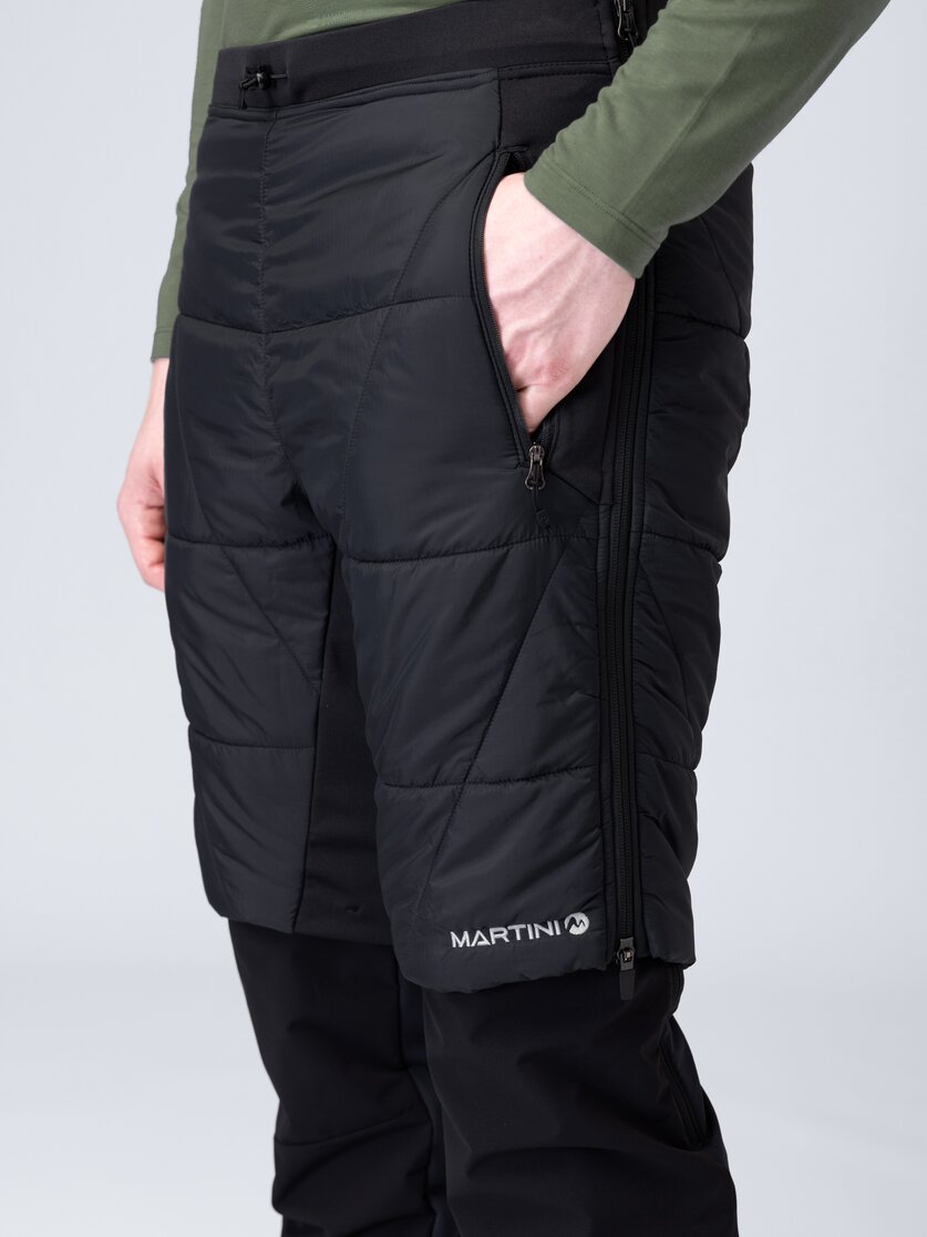 Martini Sportswear - Argon Padded Shorts Primaloft® M - Thermoshorts in mosstone - Detail 1 - Herren