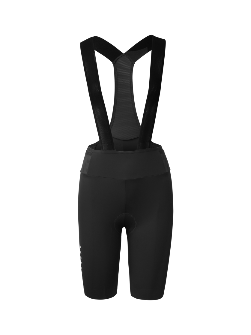 Martini Sportswear - Velox BIB W  - Kurze Hosen in black-white - Vorderansicht - Damen