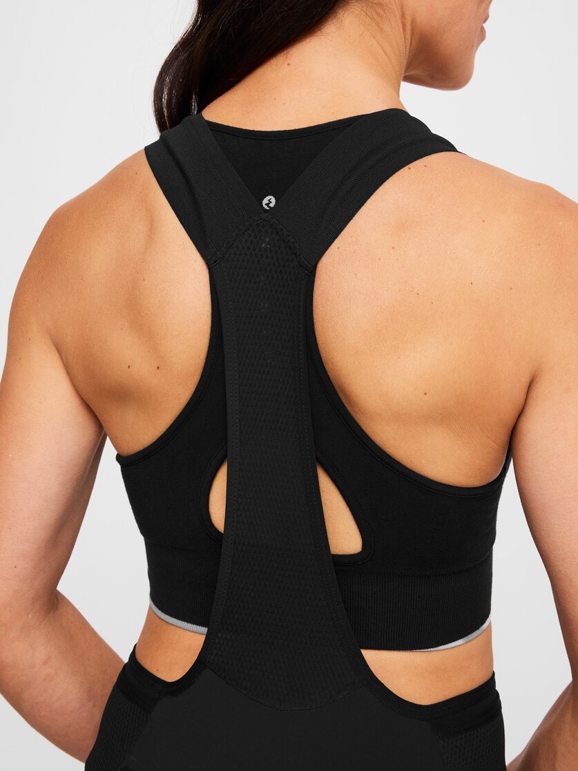 Martini Sportswear - Velox BIB W  - Kurze Hosen in black-white - Detail 5 - Damen