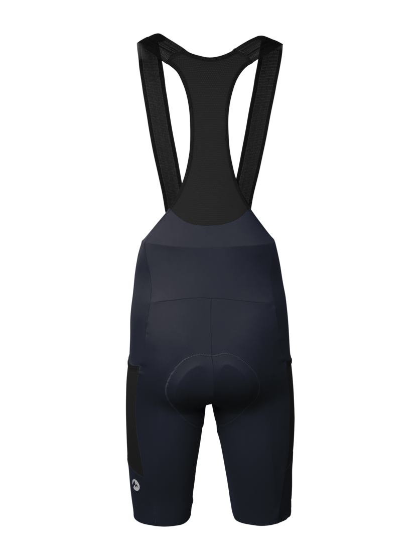 Martini Sportswear - Velox BIB M - Kurze Hosen in true navy-black - Rückansicht - Herren