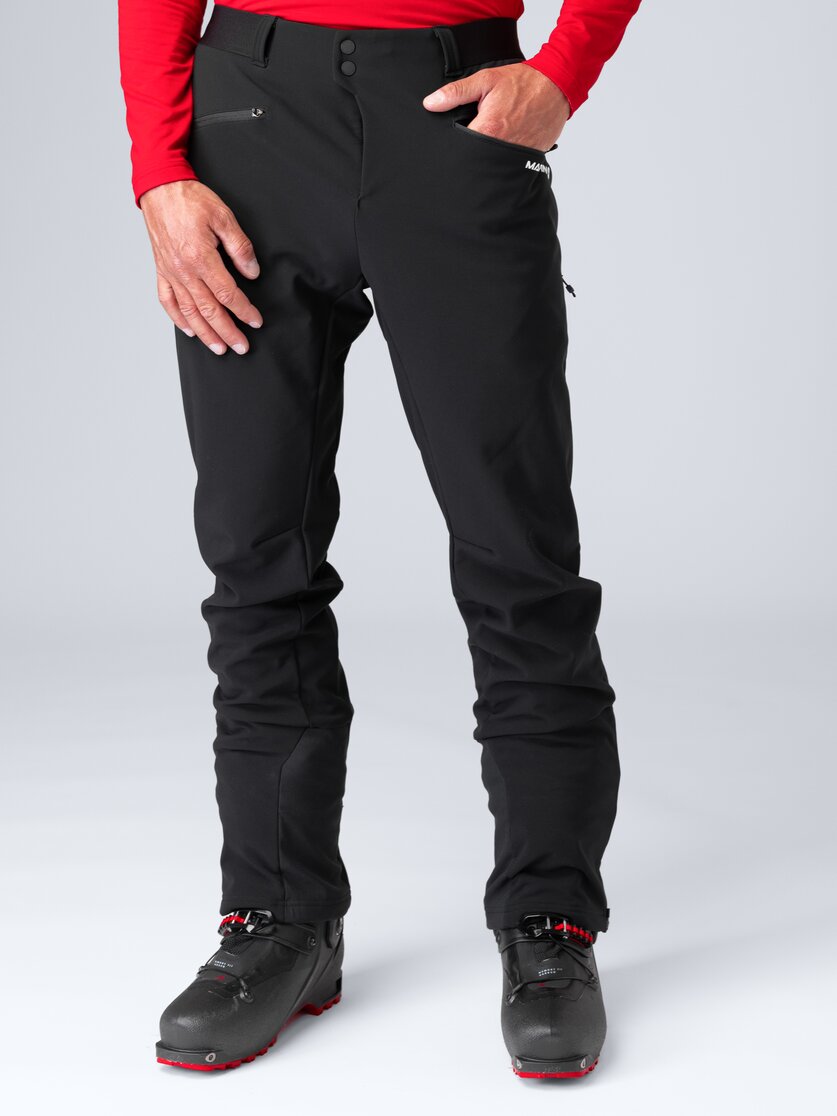 Martini Sportswear - Snowventure Pants L M - Lange Hosen in Langgrößen in steel - Vorderansicht Model - Herren