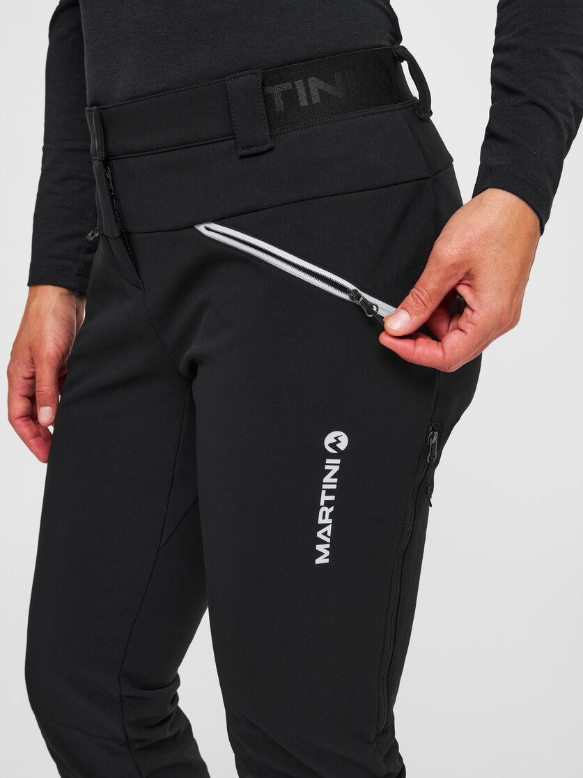 Martini Sportswear - Snowventure Pants W - Lange Hosen in black - Detail 2 - Damen