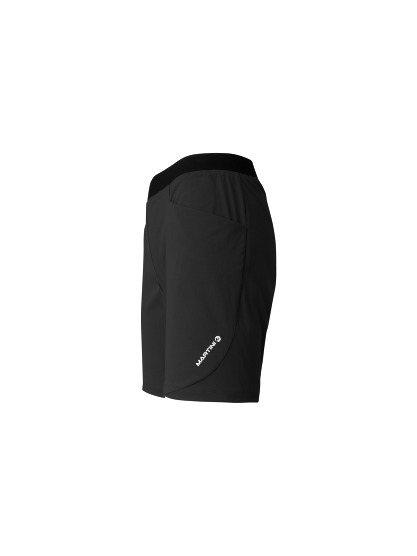 Martini Sportswear - Alpmate Shorts W - Kurze Hosen in black-white - Seitenansicht - Damen