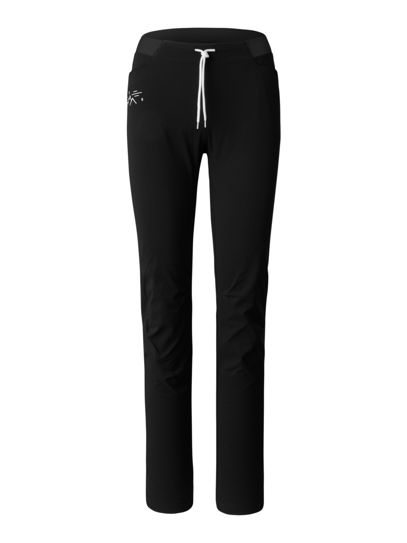 Martini Sportswear - Alpmate Pants W - Pantaloni lunghi in black-white - vista frontale - Donna