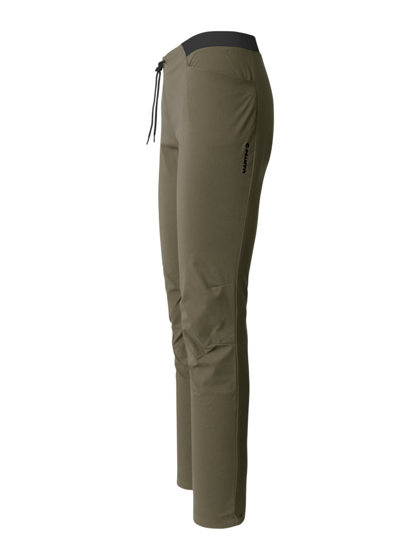 Martini Sportswear - Alpmate Pants W - Lange Hosen in moss-black - Seitenansicht - Damen