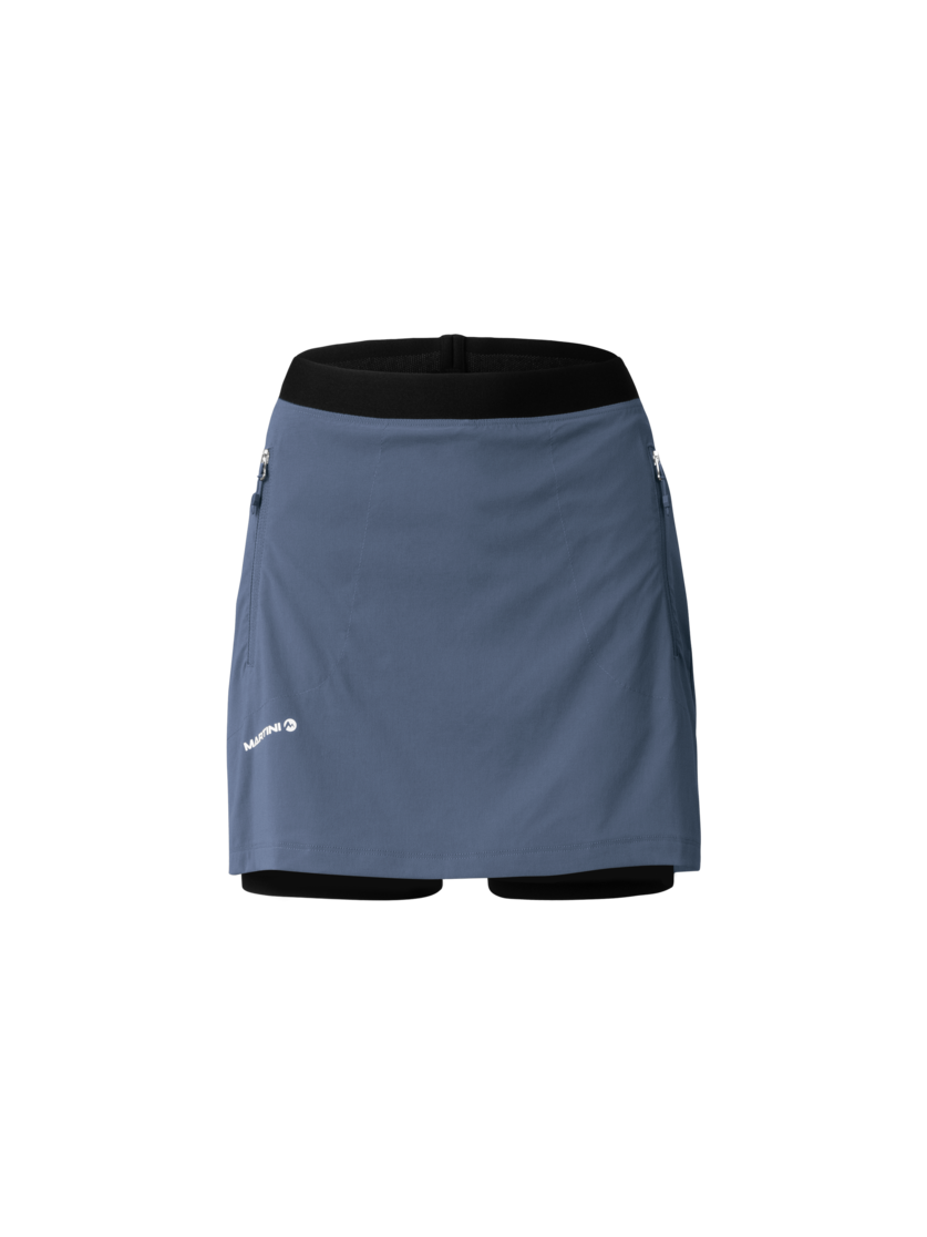 Martini Sportswear - Hillclimb Skirt W - Röcke in dark blue - Vorderansicht - Damen