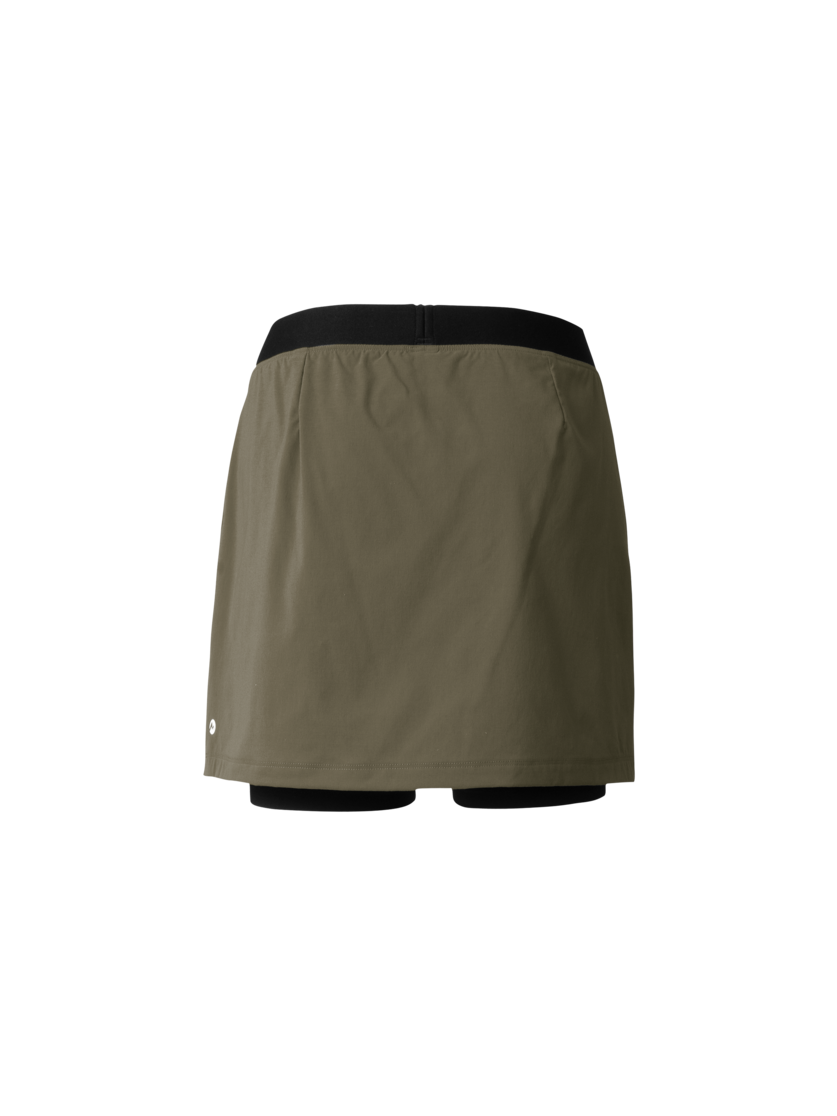 Martini Sportswear - Hillclimb Skirt W - Röcke in moss - Rückansicht - Damen