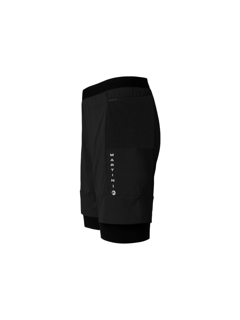 Martini Sportswear - Pacemaker 2In1 Shorts M - Shorts in black - side view - Men