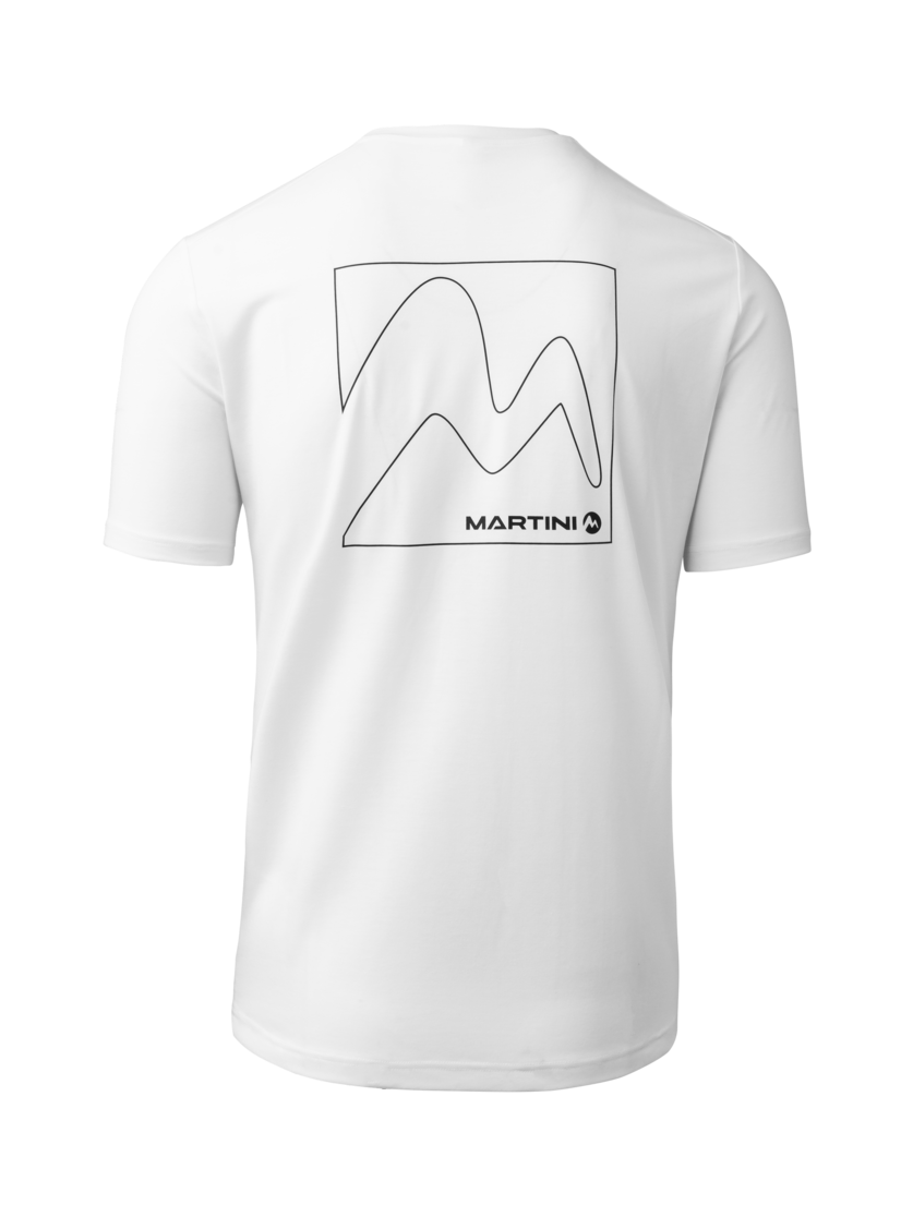 Martini Sportswear - Recharge Shirt M - T-Shirts in white - Rückansicht - Herren