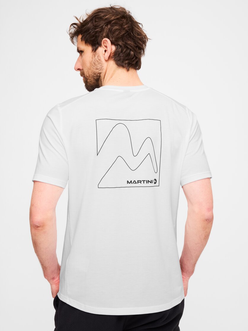 Martini Sportswear - Recharge Shirt M - T-Shirts in white - Rückansicht Model - Herren