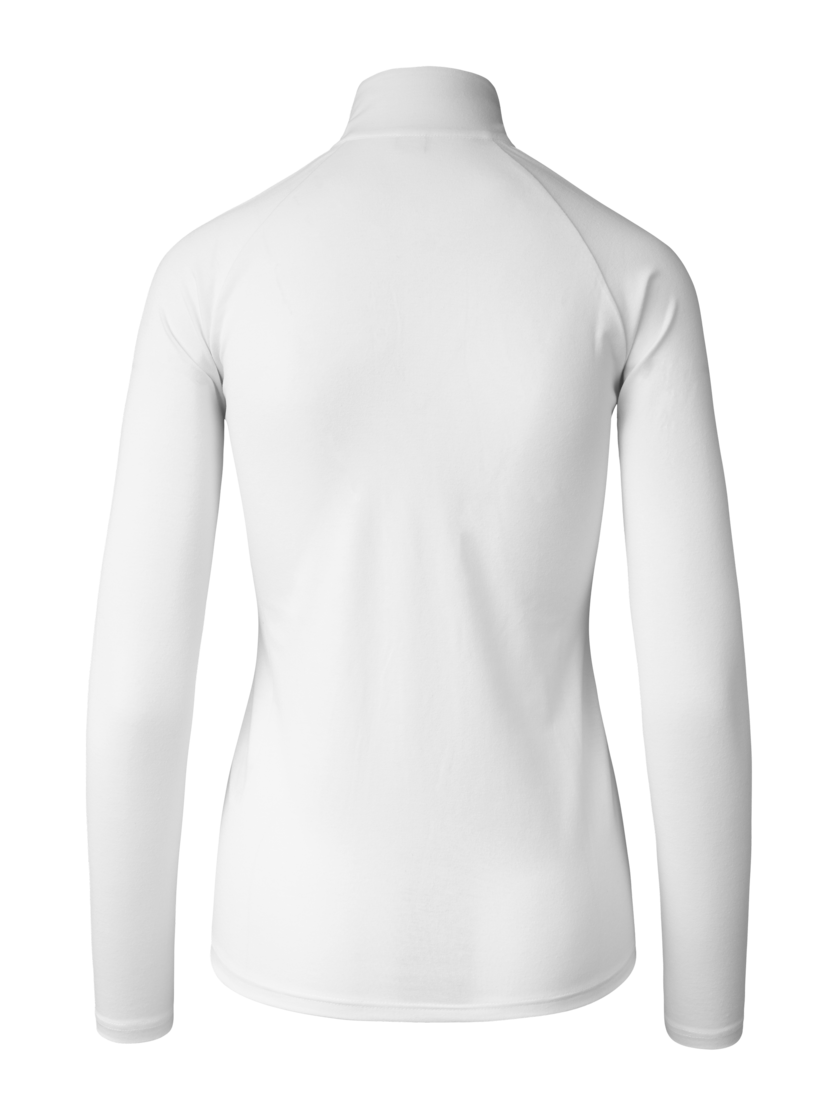Martini Sportswear - Fullforce Halfzip Shirt W - Maglie a maniche lunghe in white - vista posteriore - Donna