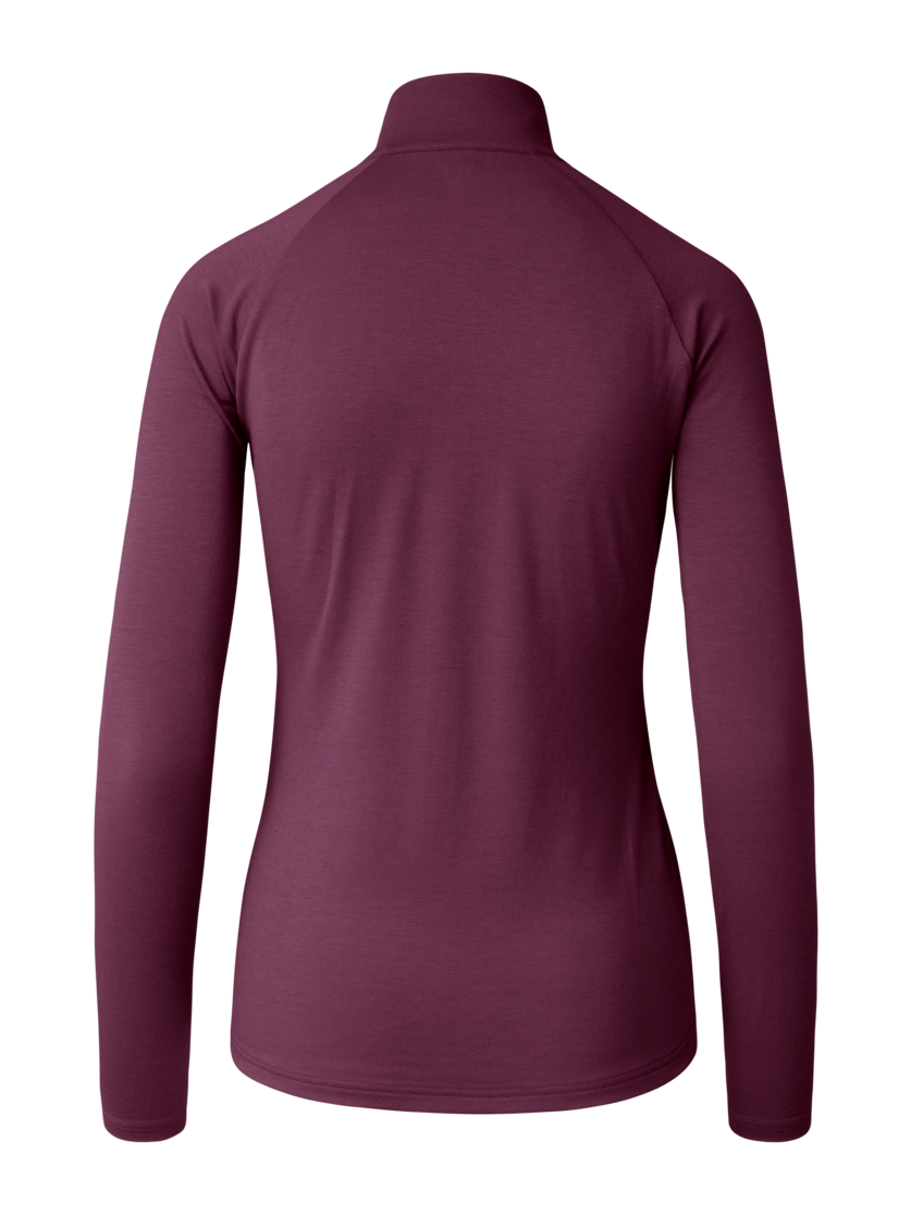 Martini Sportswear - Fullforce Halfzip Shirt W - Langarmshirts in fairy tale - Rückansicht - Damen