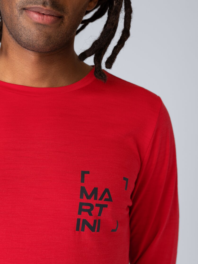 Martini Sportswear - Firstline Shirt M - Langarmshirts in seaport-black - Detail 2 - Herren