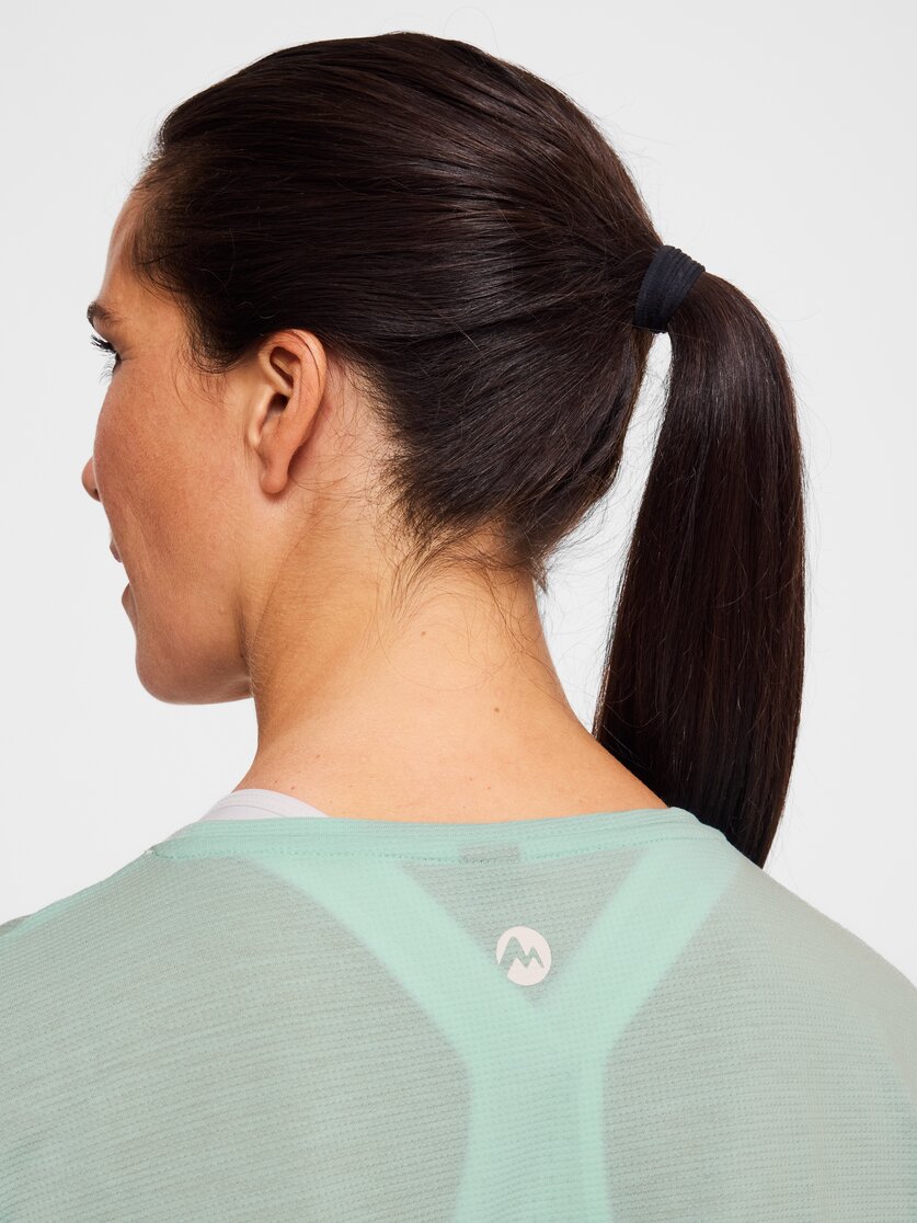 Martini Sportswear - Alpmate Flow Shirt W - T-Shirts in black-ibiza blue - Detail 1 - Women