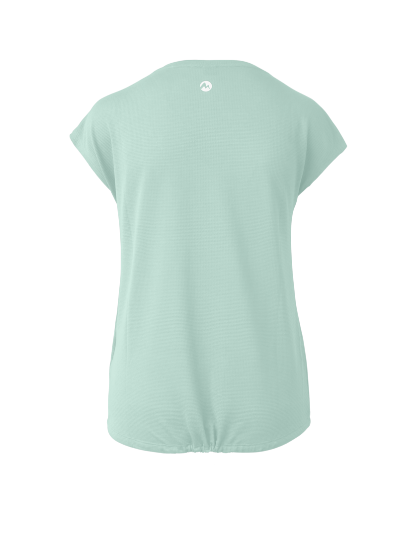 Martini Sportswear - Alpmate Flow Shirt W - T-Shirts in ibiza blue-black - rear view - Women