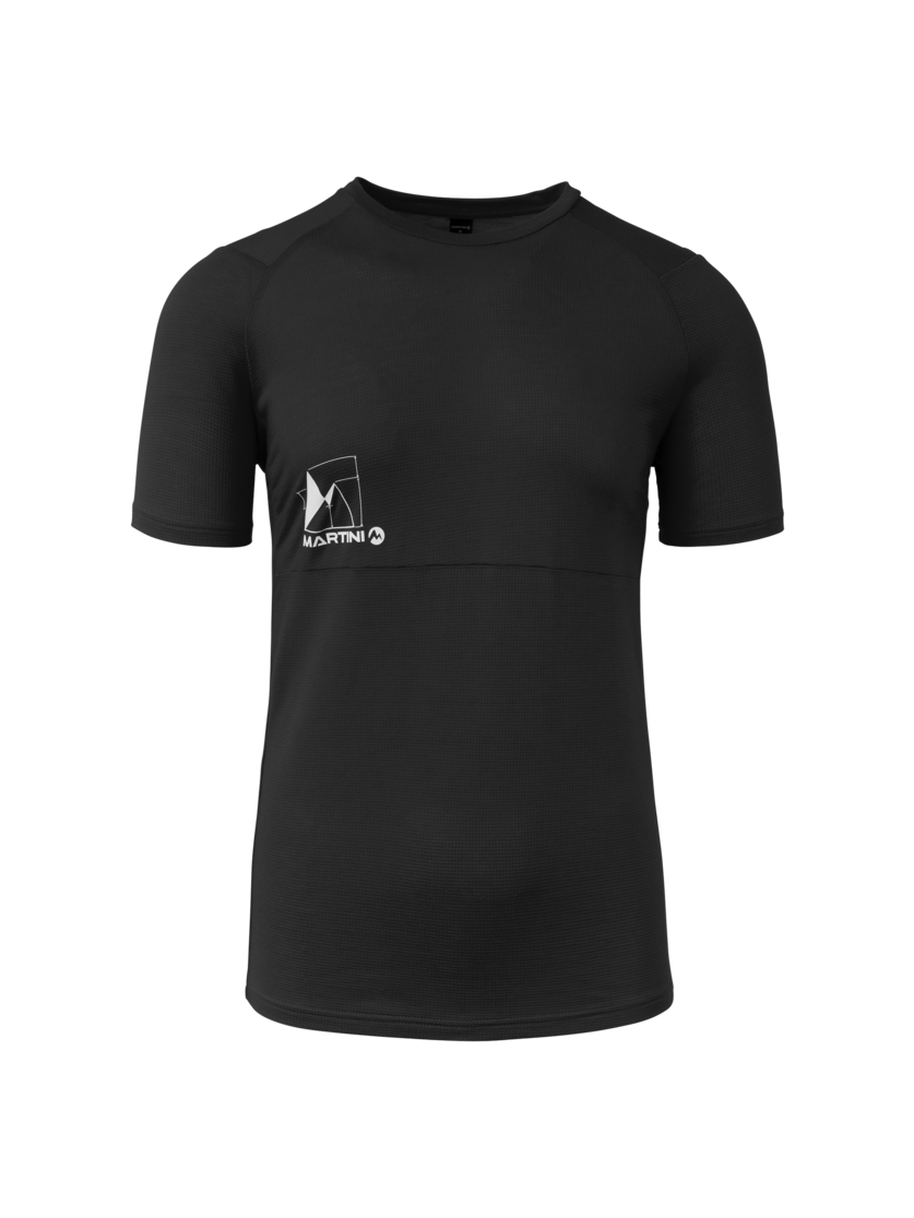 Martini Sportswear - Alpmate Flow Shirt M - T-Shirts in black - Vorderansicht - Herren