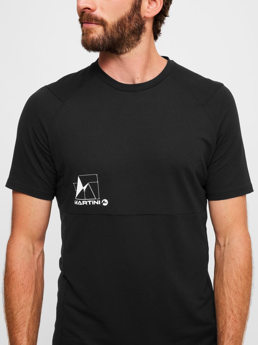 Martini Sportswear - Alpmate Flow Shirt M - T-Shirts in true navy - Detail 1 - Herren