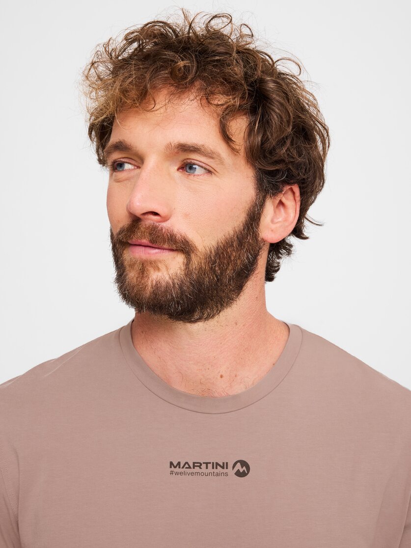 Martini Sportswear - Alpmate ComTee Shirt M - T-Shirts in white-black - Detail 2 - Herren