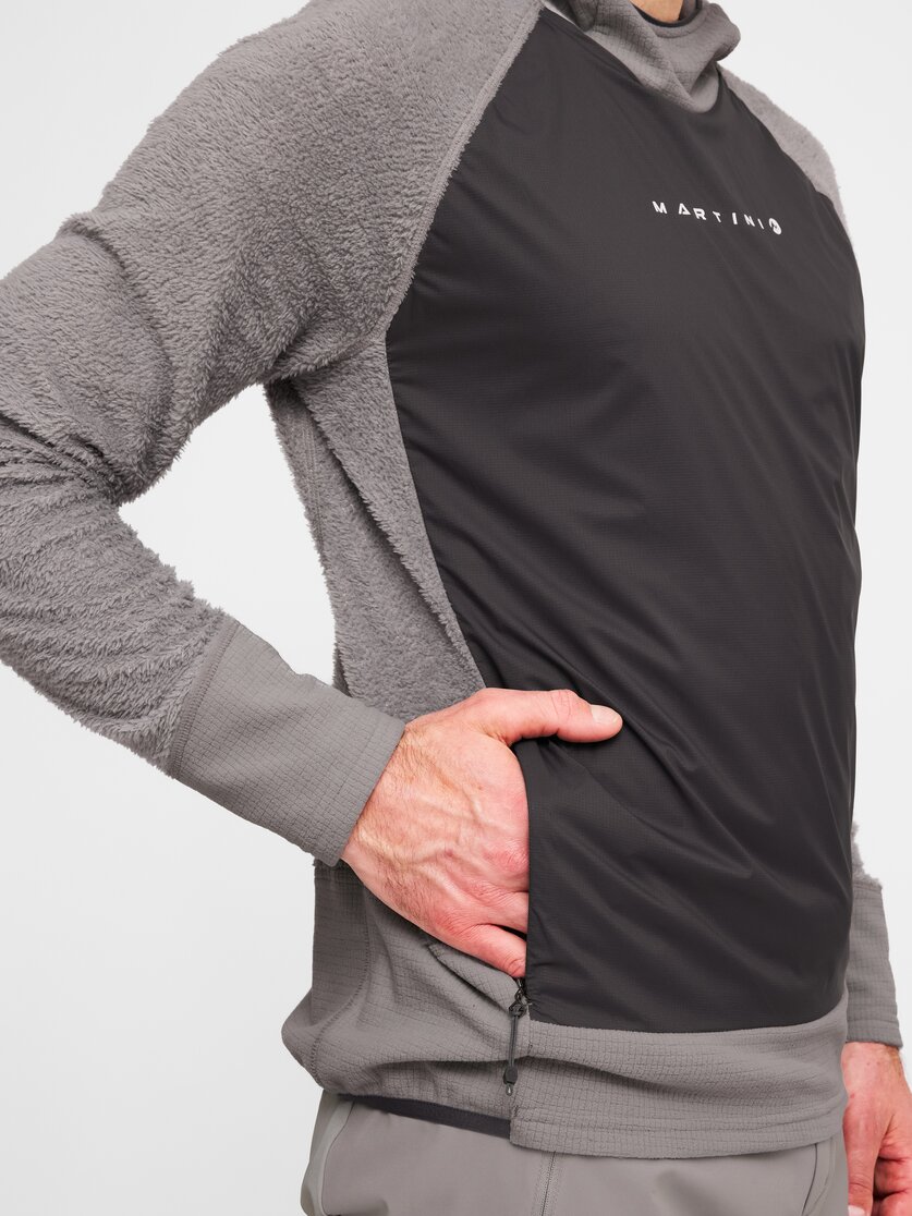Martini Sportswear - Wildtrack Hoodie Primaloft Active M  - Hoodies in black - Detail 1 - Herren