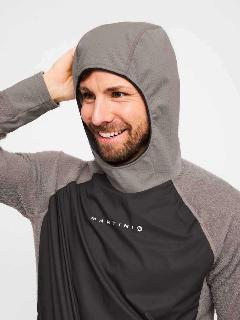 Martini Sportswear - Wildtrack Hoodie Primaloft Active M  - Hoodies in black - Detail 4 - Herren