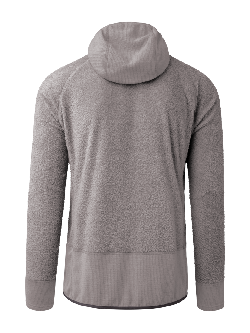 Martini Sportswear - Wildtrack Hoodie Primaloft Active M  - Hoodies in ash-granite - Rückansicht - Herren