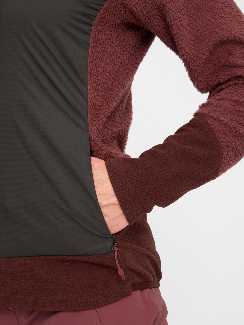 Martini Sportswear - Wildtrack Hoodie Primaloft® Active W  - Hoodies in misty blue-granite - Detail 1 - Damen