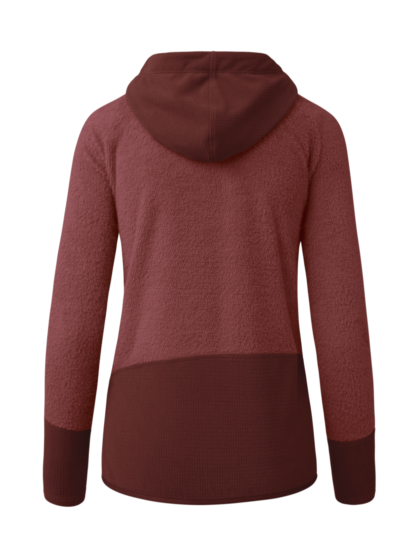 Martini Sportswear - Wildtrack Hoodie Primaloft® Active W  - Hoodies in winter apple-granite - Rückansicht - Damen