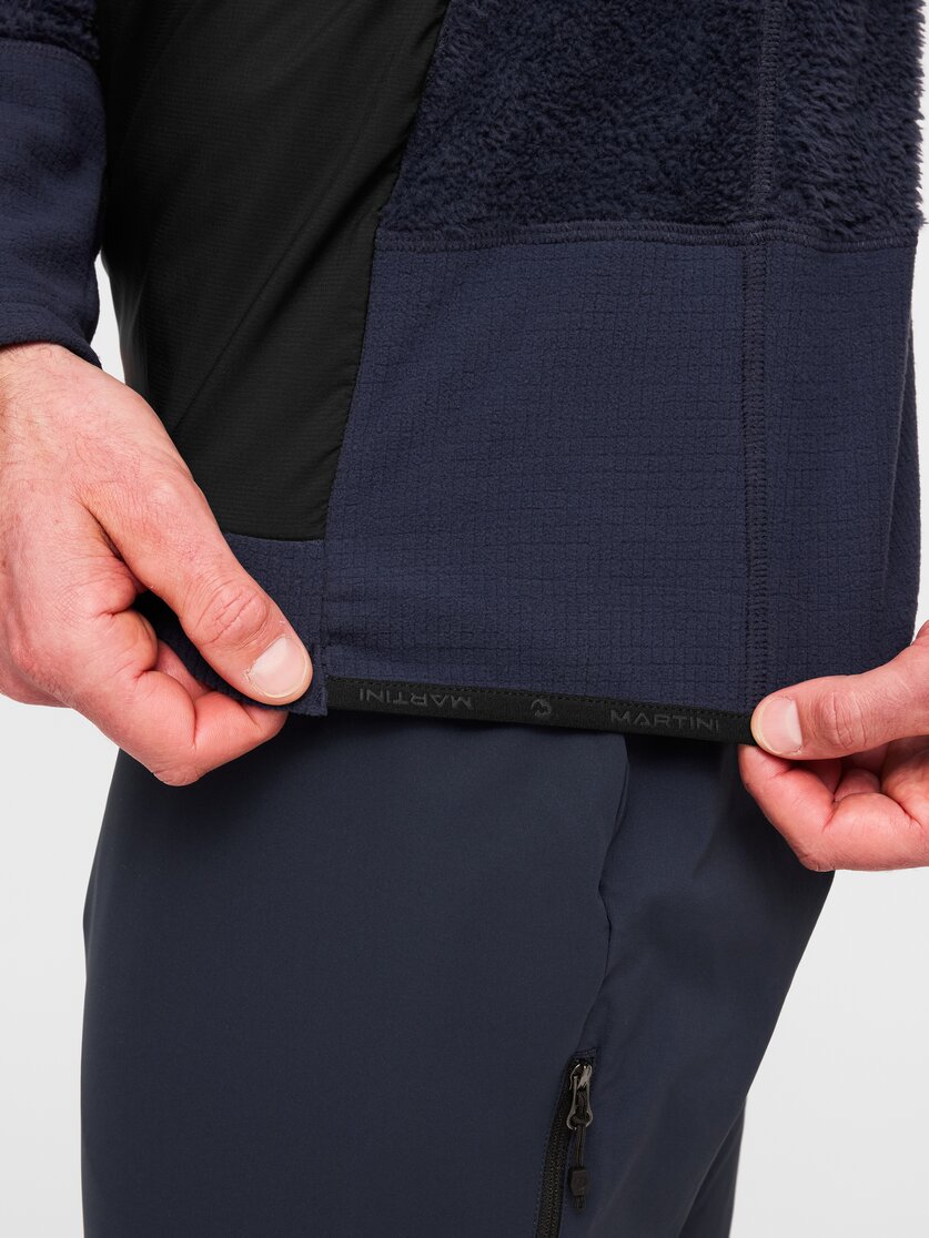 Martini Sportswear - Wildtrack Halfzip Shirt Primaloft®Active M - Langarmshirts in true navy-black - Detail 3 - Herren