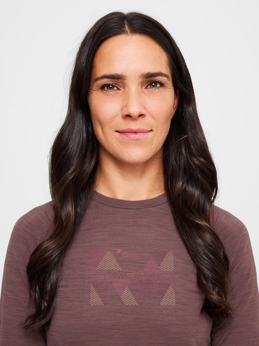 Martini Sportswear - Highventure LS Shirt W - Langarmshirts in black-ibiza blue - Detail 1 - Damen