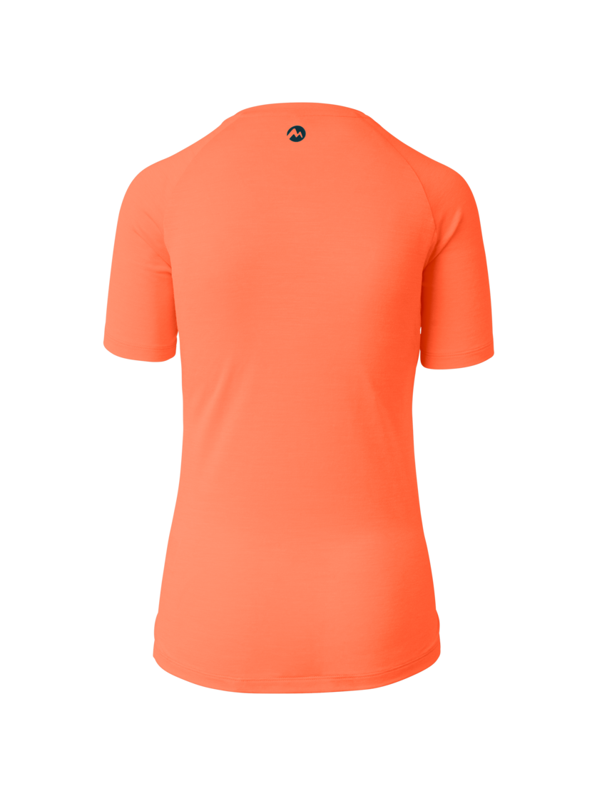 Martini Sportswear - Highventure Loom Shirt W - T-Shirts in papaya - Rückansicht - Damen