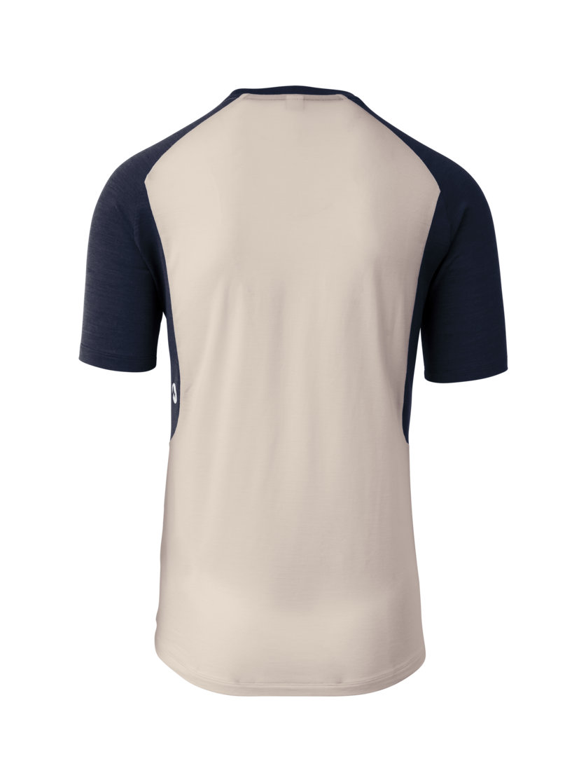 Martini Sportswear - Highventure Loom Shirt M - T-Shirts in off white-true navy - Rückansicht - Herren