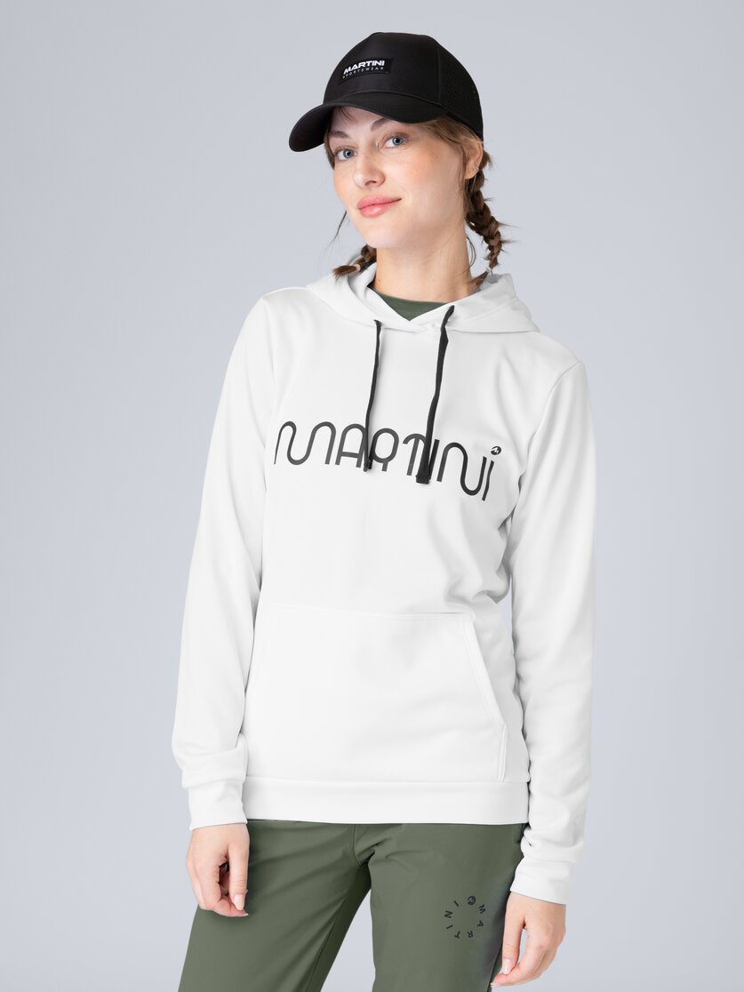 Martini Sportswear - Recharge Hoodie W - Hoodies in mosstone - Vorderansicht Model - Damen