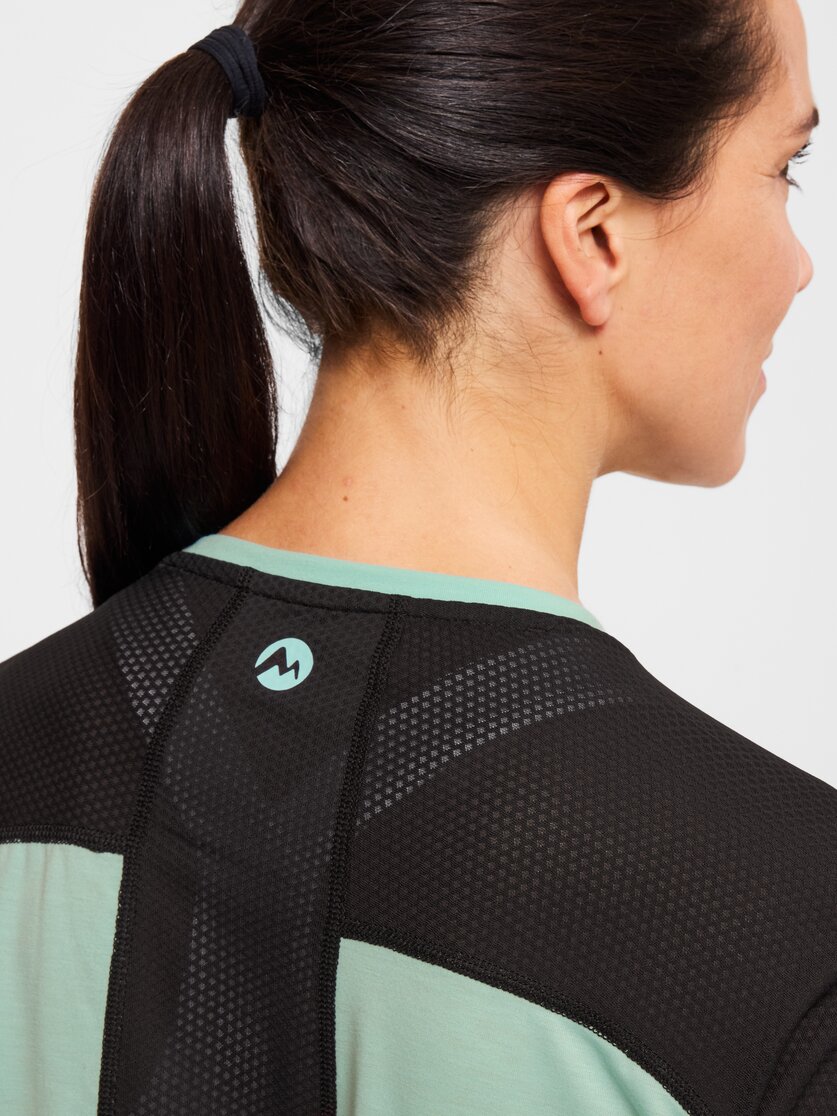 Martini Sportswear - Hillclimb Flex Shirt W - T-Shirts in white-black - Detail 1 - Damen