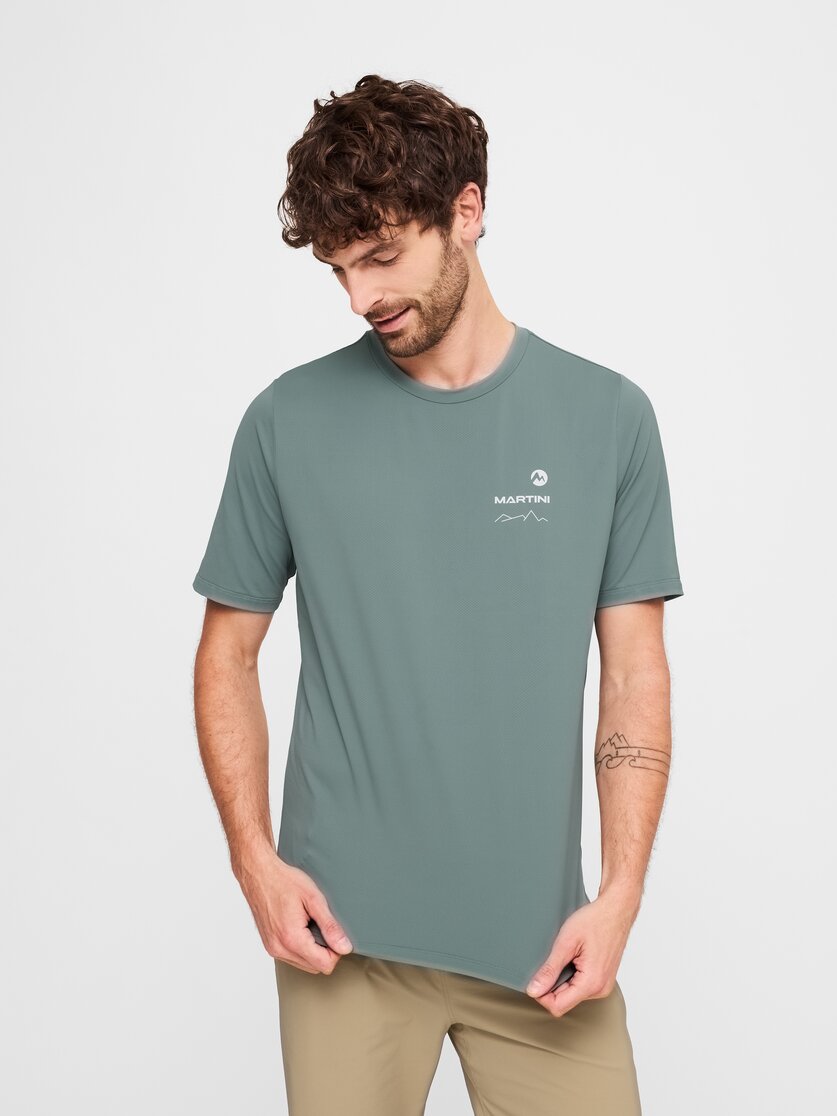 Martini Sportswear - Alpmate ProTec Shirt M - T-Shirts in white - Vorderansicht Model - Herren