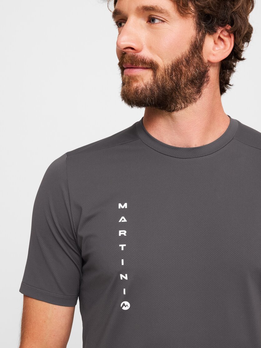 Martini Sportswear - Hillclimb Race Shirt M - T-Shirts in white-noon blue - Detail 1 - Herren