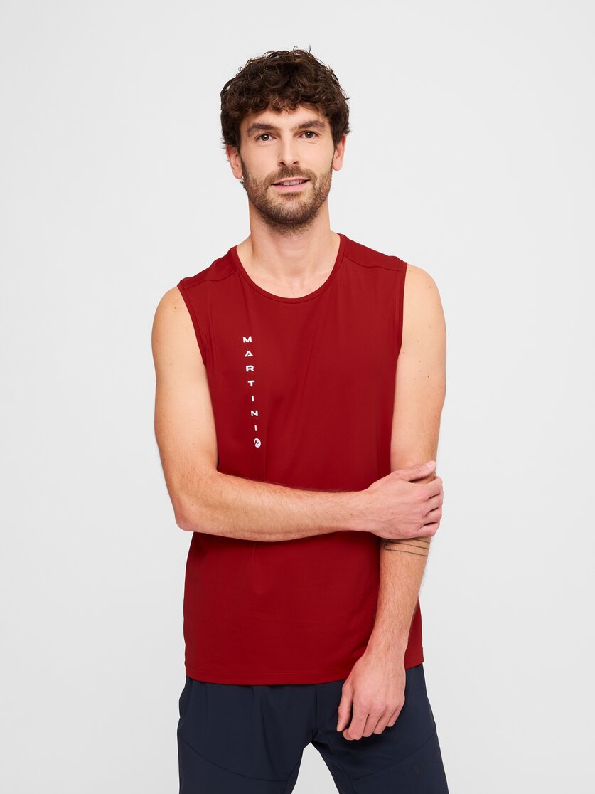 Martini Sportswear - Hillclimb Race Tanktop M - Tops in black - Vorderansicht Model - Herren