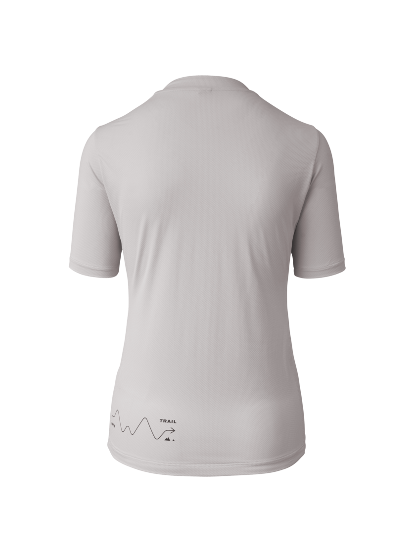 Martini Sportswear - Highventure ProTec Shirt W - T-Shirts in fog-black - Rückansicht - Damen