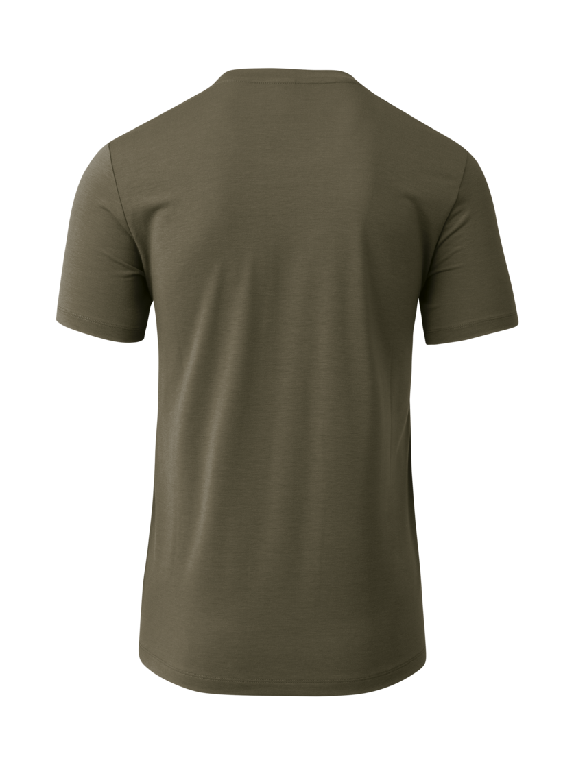 Martini Sportswear - Hillclimb Style Shirt M - T-Shirts in moss-black - vista posteriore - Uomo