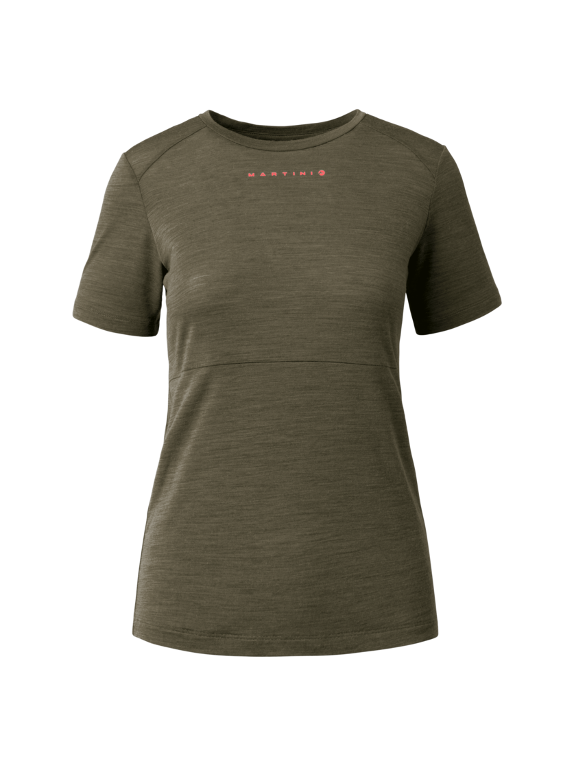 Martini Sportswear - Flowtrail Hike n Bike Shirt W - T-Shirts in moss-punch - Vorderansicht - Damen