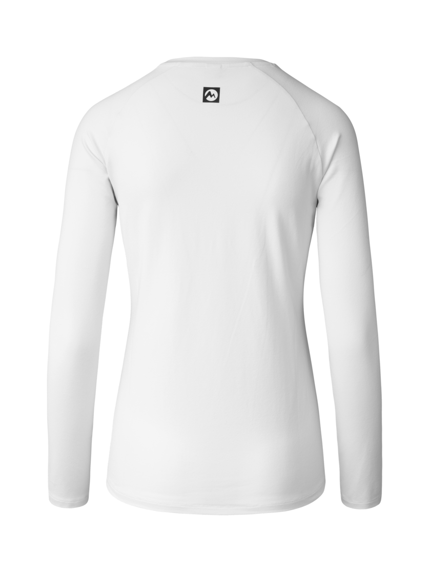 Martini Sportswear - Horizon Shirt W - Longsleeves in white - rear view - Women