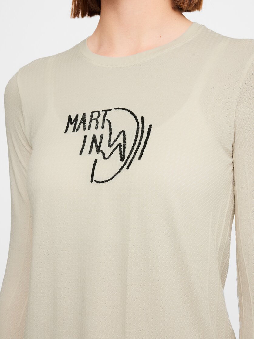 Martini Sportswear - Desire Shirt W - Langarmshirts in true navy - Detail 1 - Damen