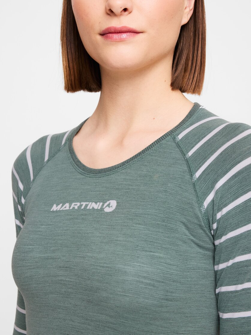 Martini Sportswear - Uwear Shirt W - Unterwäsche in black-white - Detail 1 - Damen
