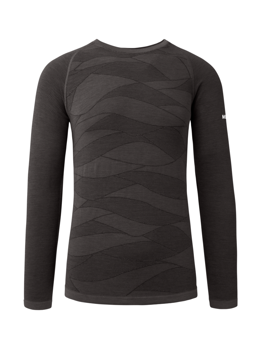 Martini Sportswear - Uwear Shirt M - Unterwäsche in granite-black - Vorderansicht - Herren