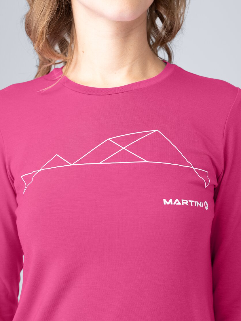 Martini Sportswear - Recharge Shirt W - Langarmshirts in mosstone - Detail 2 - Damen